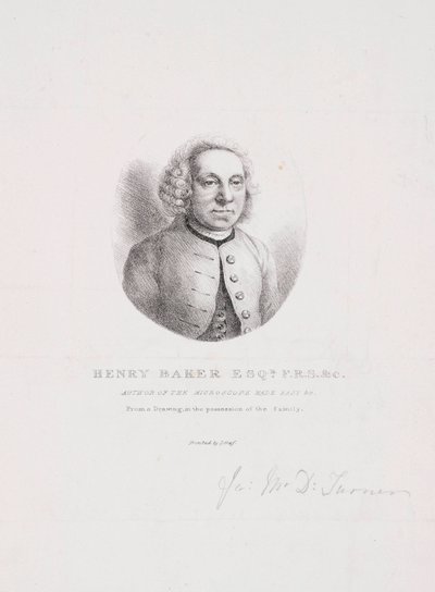 Henry Baker, naturalista da Unbekannt