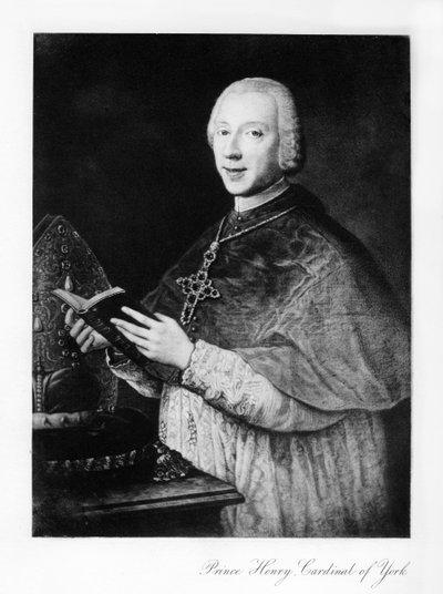 Henry Benedict Stuart come Cardinale Duca di York da Unbekannt