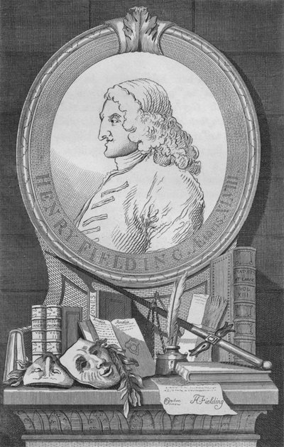 Henry Fielding, c1754, 1827 da Unbekannt