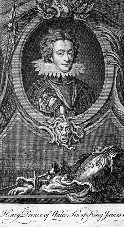 Henry Frederick Stuart, Principe di Galles, 1594-1612 da Unbekannt