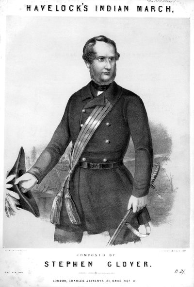 Henry Havelock, soldato britannico, c1857 da Unbekannt