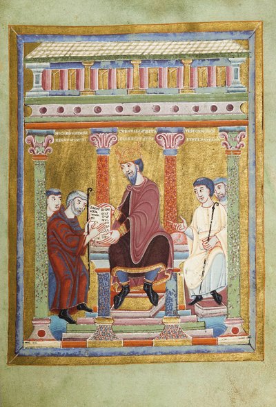 Enrico III, Sacro Romano Imperatore, Evangelario per Enrico III, 1039-1043 da Unbekannt