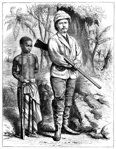 Henry Morton Stanley 1841-1904, giornalista ed esploratore gallese, XIX secolo da Unbekannt