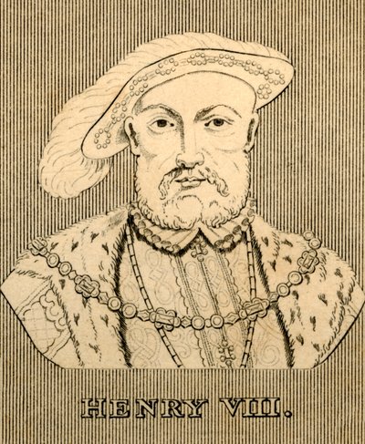 Enrico VIII, 1491-1547, 1830 da Unbekannt