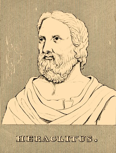 Eraclito, c535 -c475 a.C., 1830 da Unbekannt