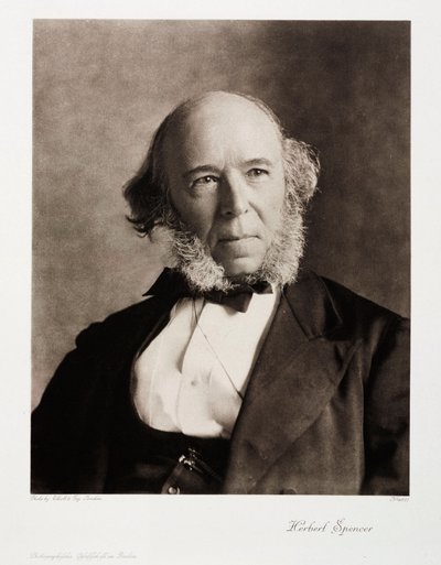 Herbert Spencer, filosofo sociale inglese da Unbekannt