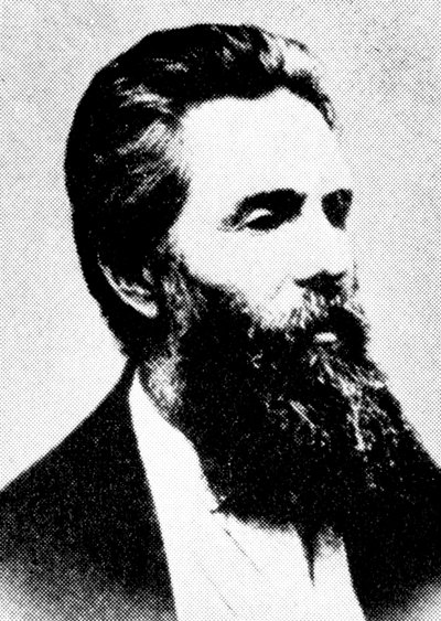 Herman Melville, autore americano, 19° secolo da Unbekannt