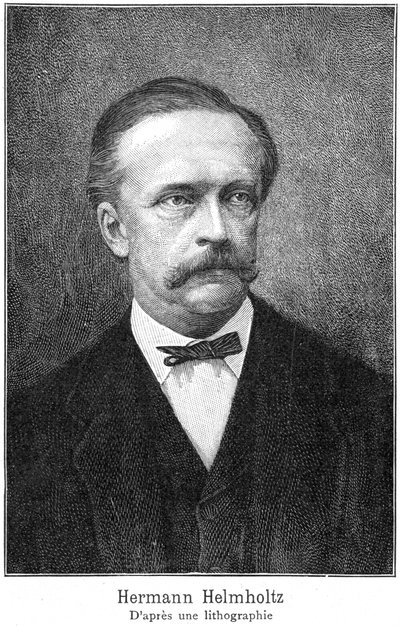 Hermann von Helmholtz 1821-1894, fisico tedesco, XIX secolo da Unbekannt