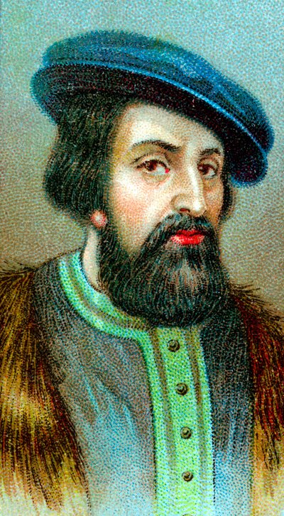 Hernan Cortes 1485-1547, conquistador spagnolo che conquistò il Messico da Unbekannt
