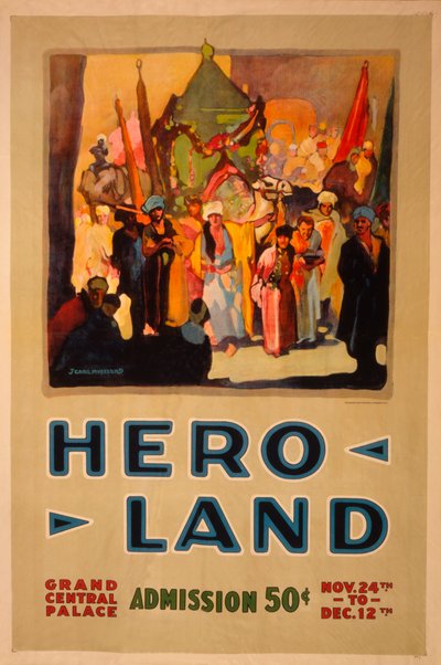 Poster di Hero Land, New York, New York da Unbekannt