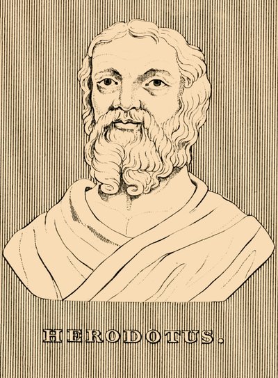 Erodoto, c484-c425 a.C., 1830 da Unbekannt