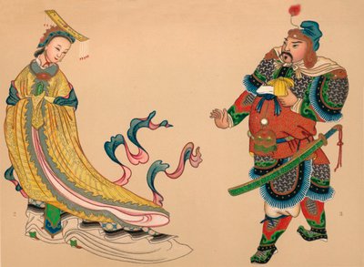 Eroi ed eroine della storia cinese, c1903, 1904 da Unbekannt