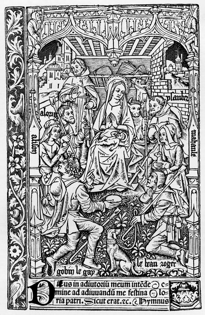 Heures a lusaige de Romme, Parigi, Pigouchet per Vostre, 20 dicembre, 1502 da Unbekannt