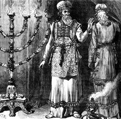 Sommi sacerdoti, che mostrano l