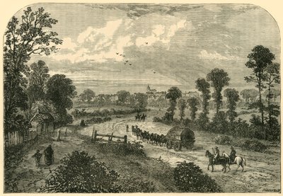 Highgate, da Upper Holloway, c1876 da Unbekannt
