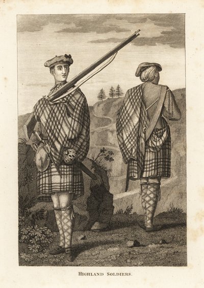 Soldati delle Highland da Unbekannt