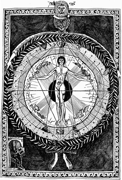 Ildegarda di Bingen 1098-1179, badessa e mistica tedesca da Unbekannt