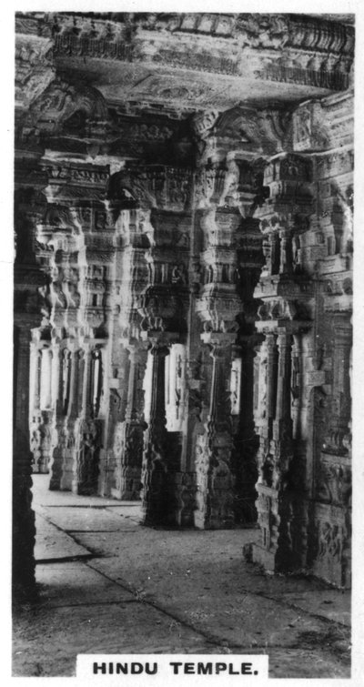 Tempio indù, Vijayanagar, India, c1925 da Unbekannt