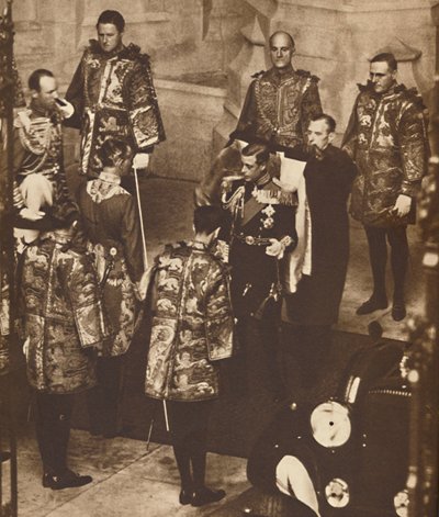 La sua prima apertura del Parlamento, 1937 da Unbekannt