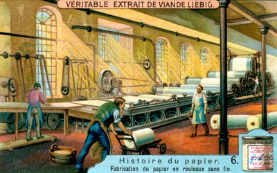 Storia della carta: 6, c1900 da Unbekannt