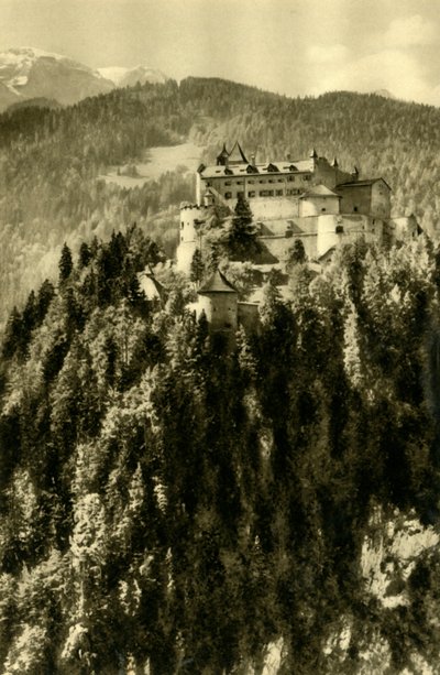 Castello di Hohenwerfen, Werfen, Austria, c. 1935 da Unbekannt