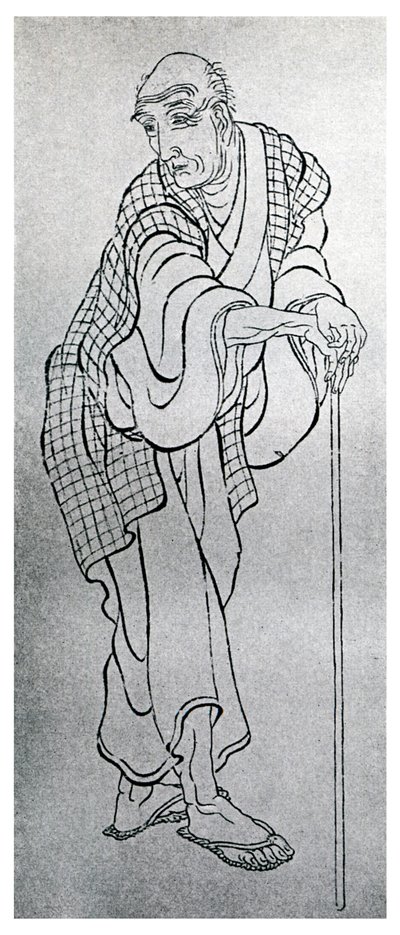Hokusai, artista giapponese, 1839 1956 da Unbekannt