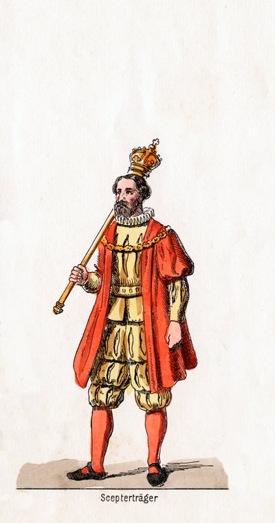 Detentore di uno scettro, costume per l