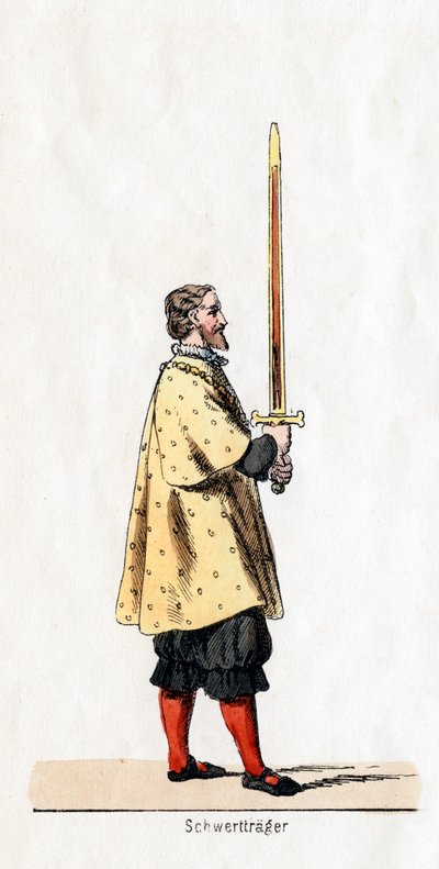 Portatore di una spada, costume per l