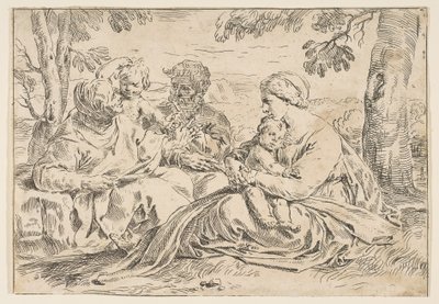 Sacra Famiglia con Sant