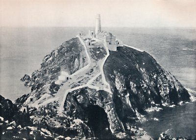Holyhead - Il South Stack, Faro, 1895 da Unbekannt