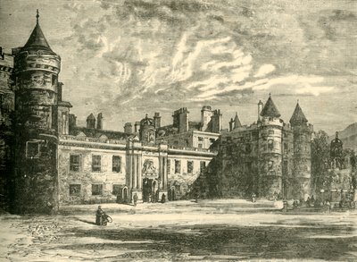 Palazzo di Holyrood, Edimburgo, 1890 da Unbekannt