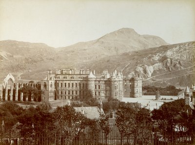 Palazzo di Holyrood, Edimburgo, Scozia, 1887 da Unbekannt