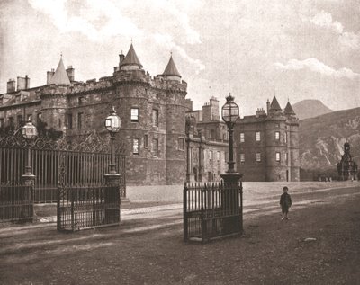 Holyroodhouse, Edimburgo, Scozia, 1894 da Unbekannt