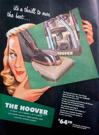 Pubblicità Hoover, 1946 da Unbekannt
