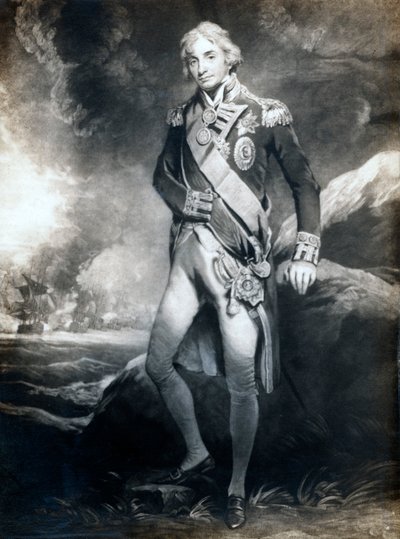 Horatio Nelson, 1° Visconte Nelson, comandante navale inglese, XIX secolo da Unbekannt