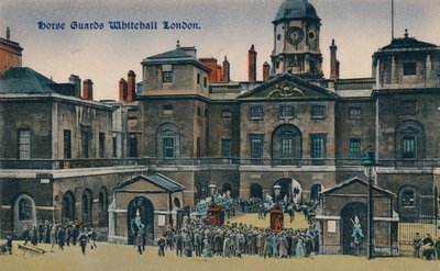 Horse Guards Whitehall Londra, c1910 da Unbekannt