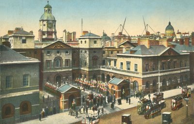 Horse Guards, Whitehall, Londra, c1910 da Unbekannt