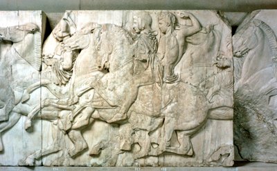 Cavalieri dal fregio del Partenone, 438-432 a.C. da Unbekannt