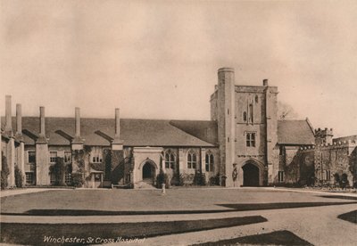 Ospedale di St Cross, Winchester, Hampshire, inizio del XX secolo da Unbekannt