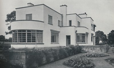 Casa a Burn Bridge di The Late John Procter, F.R.I.B.A., 1942 da Unbekannt