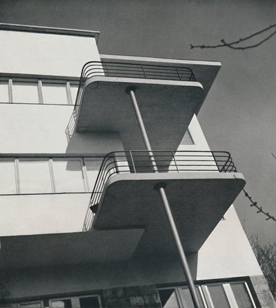Casa per due famiglie a Budapest, Romania, 1933 da Unbekannt