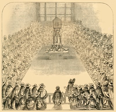 Camera dei Comuni nel 1623, 1881 da Unbekannt