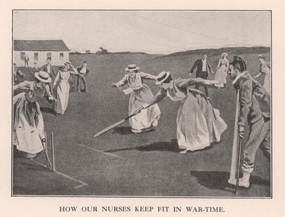 Come le nostre infermiere si mantengono in forma in tempo di guerra, 1901-1912 da Unbekannt