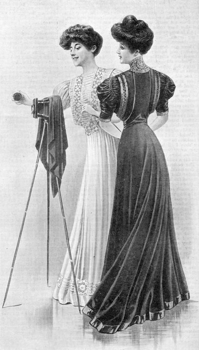 Come dovrebbe vestirsi una ragazza, 1907 da Unbekannt