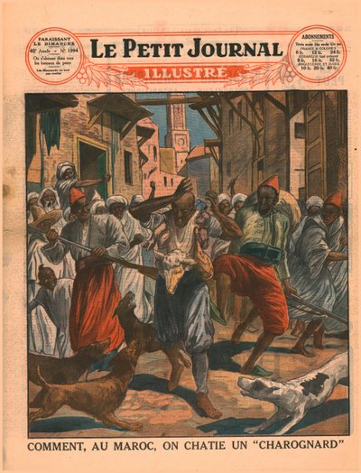 Come, in Marocco, si punisce uno spazzino, 1929 da Unbekannt