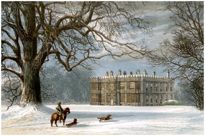 Howsham Hall, Yorkshire, casa della famiglia Cholmley, c1880 da Unbekannt