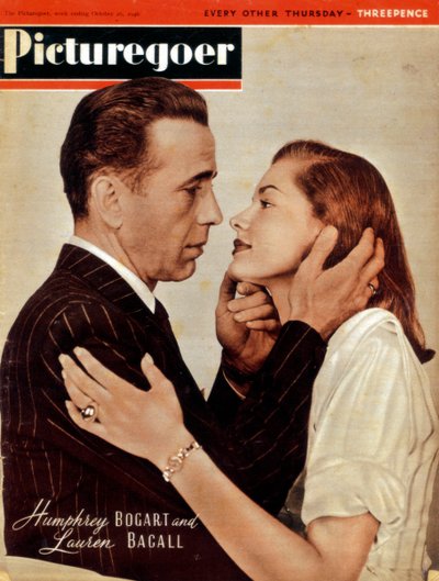 Humphrey Bogart e Lauren Bacall, attori americani da Unbekannt