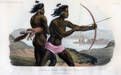 Cacciatori di Bay San Francisco, 1848 da Unbekannt