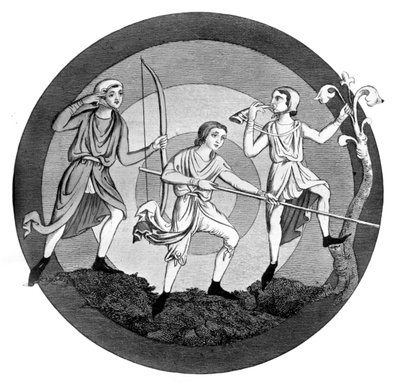 Costume da caccia, XIII secolo, 1910 da Unbekannt