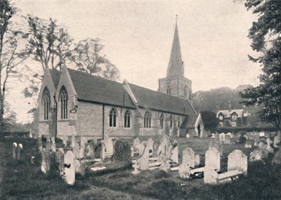 Chiesa e rettorato di Hursley, 1904 da Unbekannt
